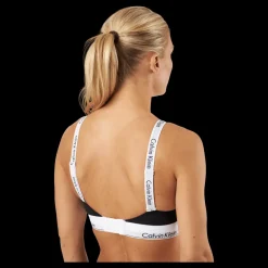 Outlet Calvin Klein Lght Lined Bralette Black Svart