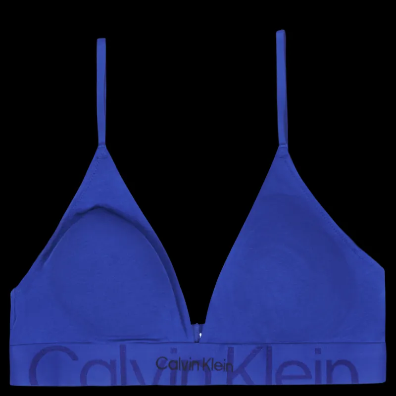 Clearance Calvin Klein Lght Lined Triangle Blue Blå