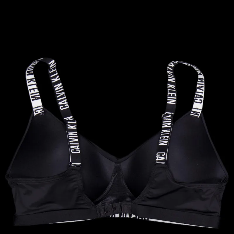 Calvin Klein Lghtly Lined Bralette Black Svart