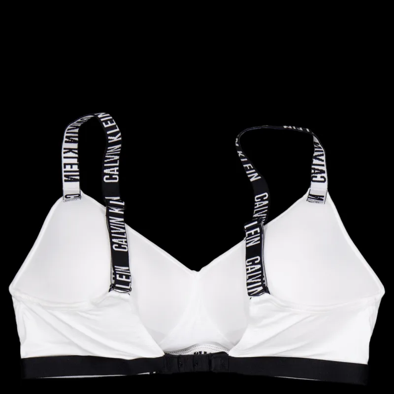 Calvin Klein Lghtly Lined Bralette White Vit New
