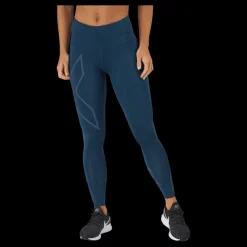 2XU Lgt Speed Mid-rise Comp Tight Moonlight/moonlight Reflective Blå Online