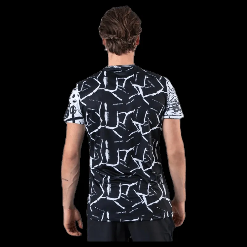 Björn Borg Liam Hodges Tee Black/Grey Svart och Grå Outlet