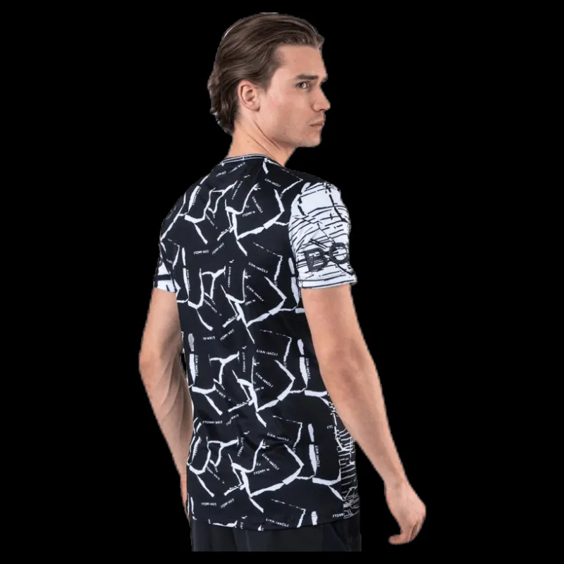 Björn Borg Liam Hodges Tee Black/Grey Svart och Grå Outlet