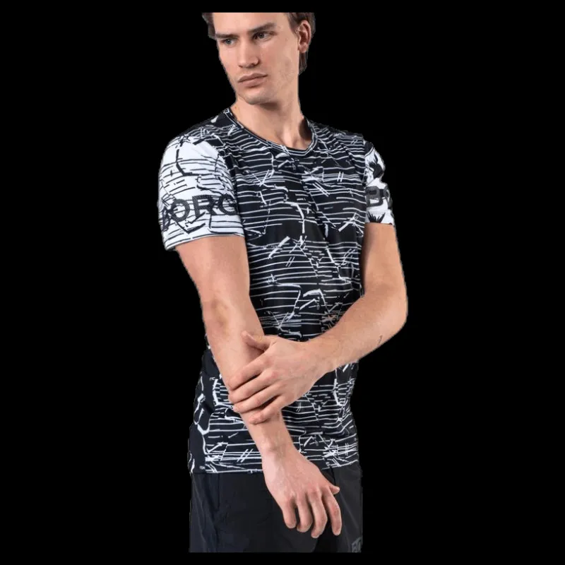 Björn Borg Liam Hodges Tee Black/Grey Svart och Grå Outlet
