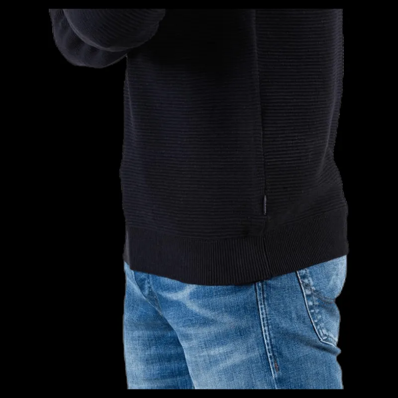 Jack & Jones Liam Knit Crew Neck Black Svart