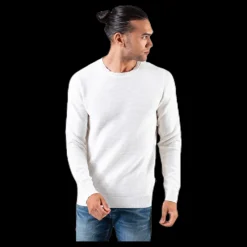 Best Jack & Jones Liam Knit Crew Neck Grey Grå