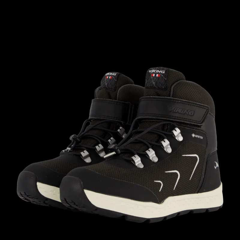 Online Viking Liam Mid Gtx Warm Black Svart