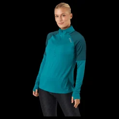Hot 2XU Light Speed 1/2 Zip Jade/silver Reflective Turkos