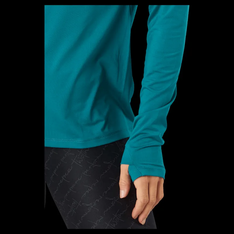 Hot 2XU Light Speed 1/2 Zip Jade/silver Reflective Turkos