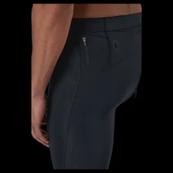 Hot 2XU Light Speed Compression Tight Black/silver Sage Reflective Svart