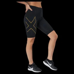 2XU Light Speed Mid-Rise Compression Black/Gold Svart och Guld Hot