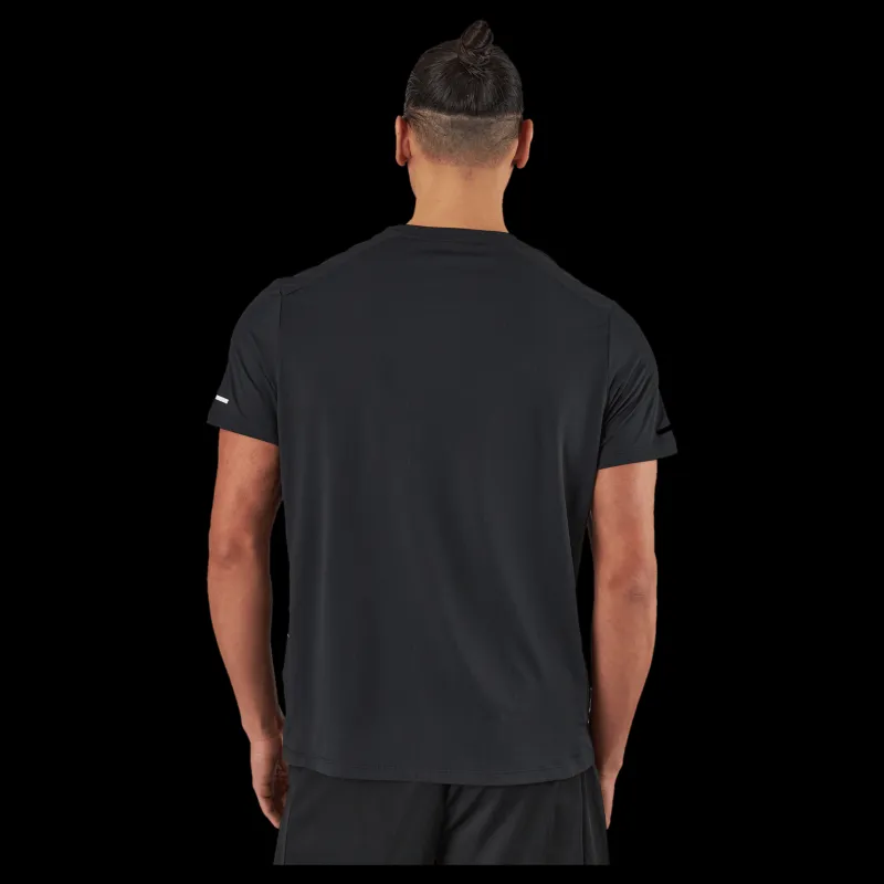 Discount 2XU Light Speed Tee Black White X/white Reflective Svart