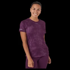 Outlet 2XU Light Speed Tee Wavy Daze/silver Reflective Lila