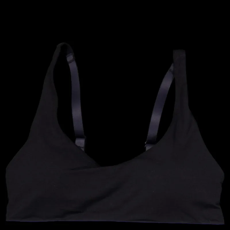 Sale Calvin Klein Lightly Lined Bralette Black Svart