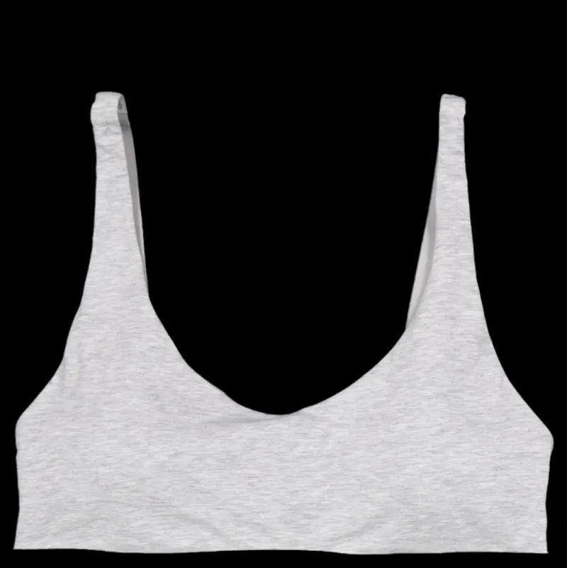 New Calvin Klein Lightly Lined Bralette Grey Grå