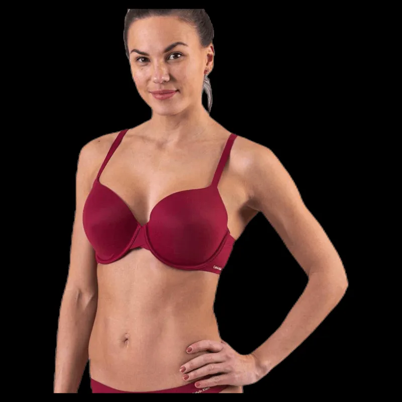 Calvin Klein Lightly Lined Fc Red Röd Sale