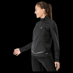 Salomon Lightning Lightshell Jacket Black Svart Outlet