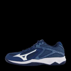 Clearance Mizuno Lightning Star Z6 Jr. Dark Denim/white/copen Blue Blå