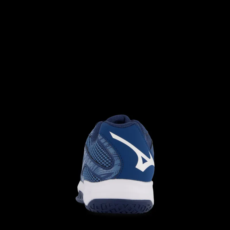 Clearance Mizuno Lightning Star Z6 Jr. Dark Denim/white/copen Blue Blå