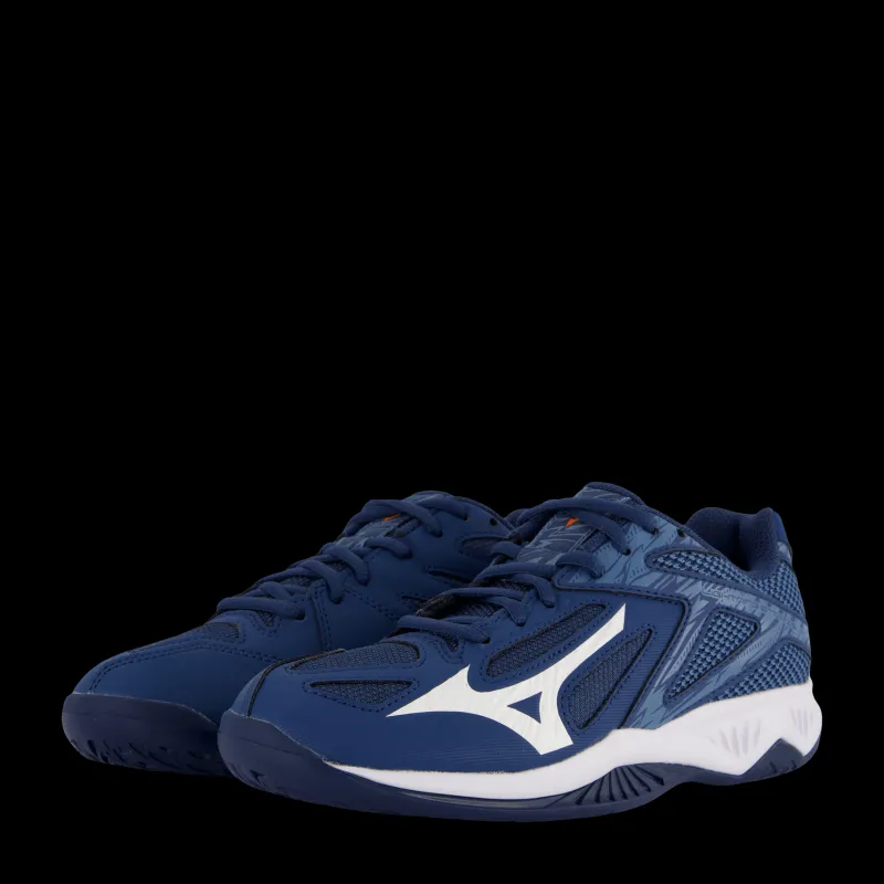 Clearance Mizuno Lightning Star Z6 Jr. Dark Denim/white/copen Blue Blå