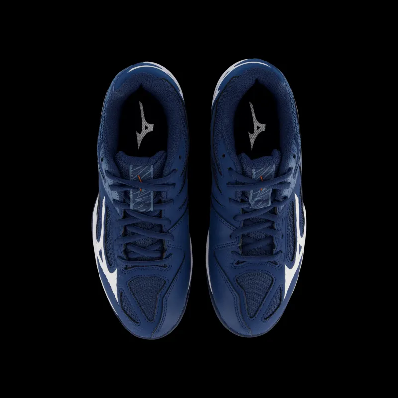 Clearance Mizuno Lightning Star Z6 Jr. Dark Denim/white/copen Blue Blå