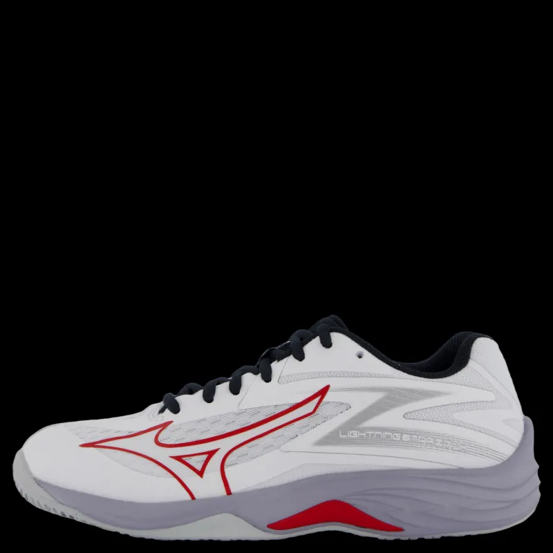 Outlet Mizuno Lightning Star Z7 Jr. White/salsa/black Flerfärgad