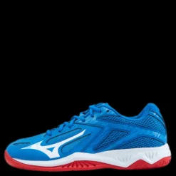 Mizuno Lightning Star Z6 Junior French Blue / White / Fiery Re Blå