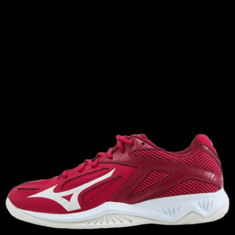 Mizuno Lightning Star Z6 Junior Persian Red / White Sand / Ros Röd Outlet