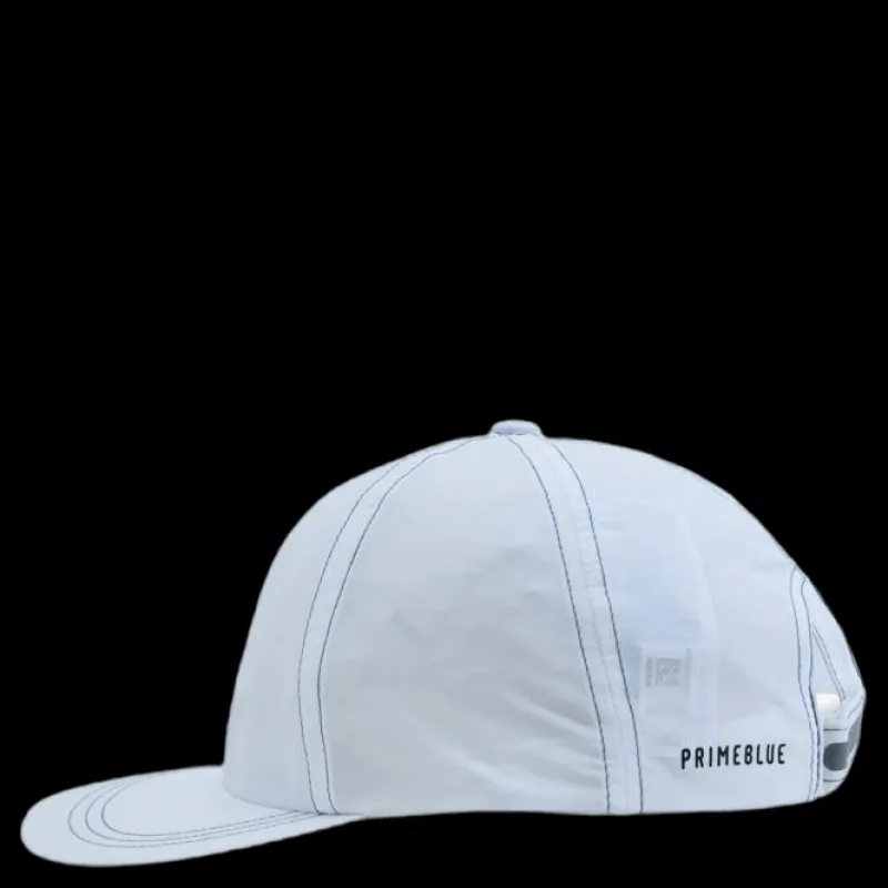 Clearance adidas Lightweight Primeblue Runner Cap White / Crew Blue / Crew Blue Vit