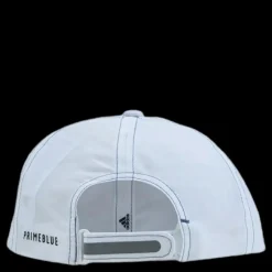 Clearance adidas Lightweight Primeblue Runner Cap White / Crew Blue / Crew Blue Vit