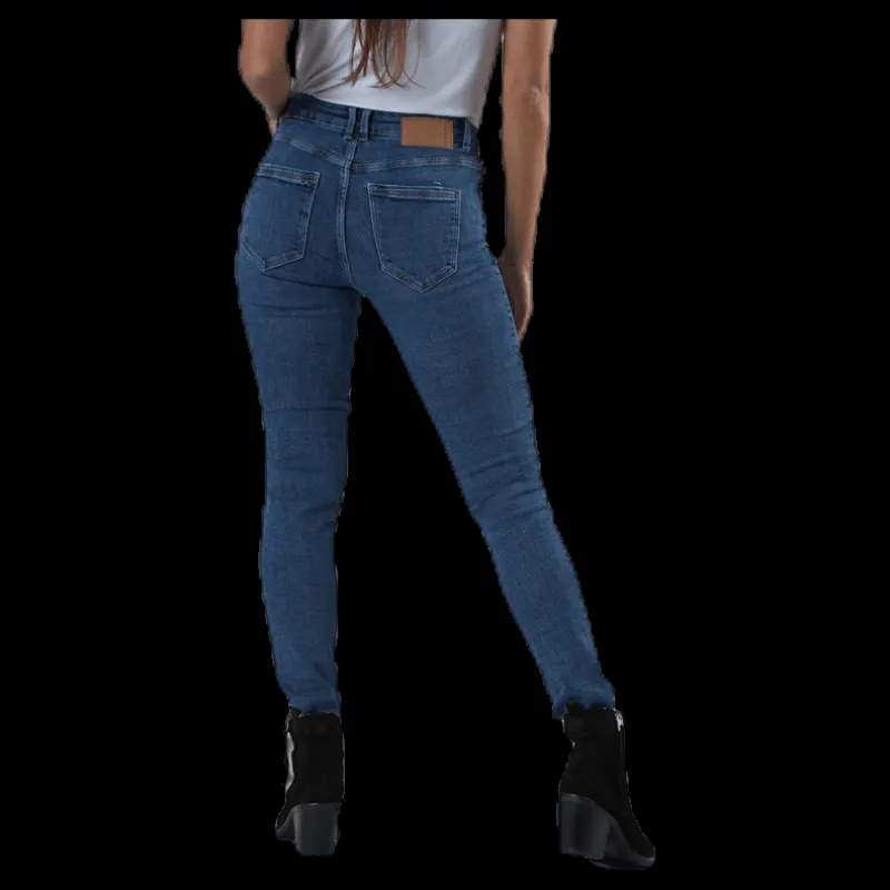 Hot Pieces Lili Slim Mw Cr Dest Blue Blå