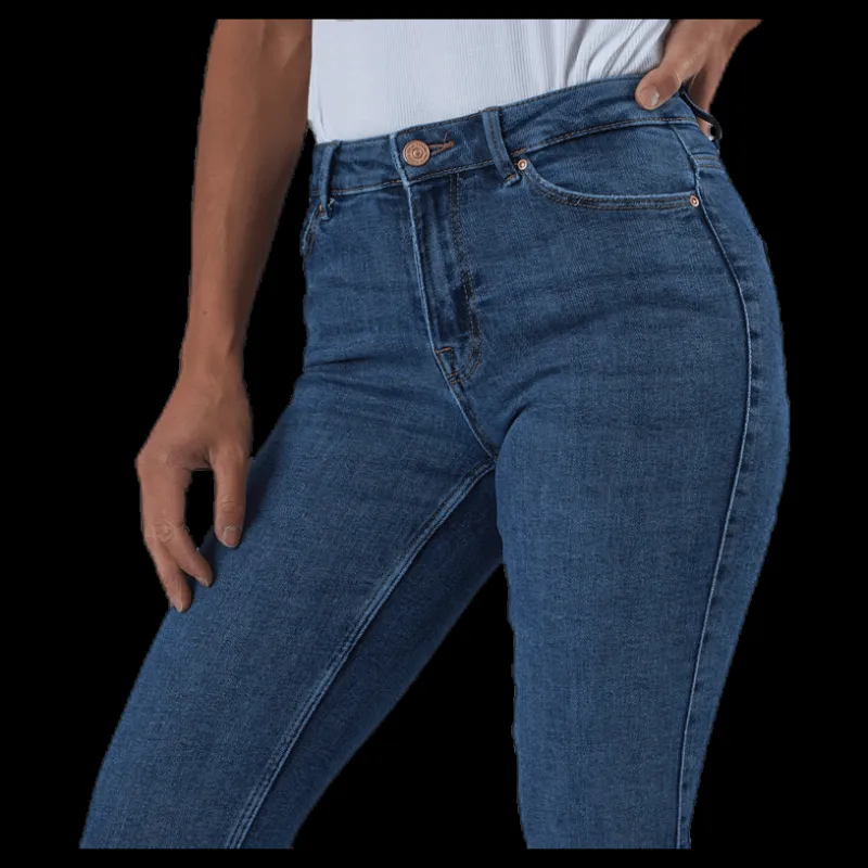 Hot Pieces Lili Slim Mw Cr Dest Blue Blå