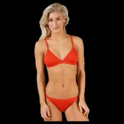 Hot Wyte Lilja Ribb Triangle Orange
