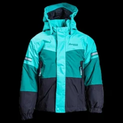 Outlet Bergans of Norway Lilletind Insulated Kids Jacket Green/Grey Grön och Grå