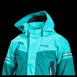Outlet Bergans of Norway Lilletind Insulated Kids Jacket Green/Grey Grön och Grå