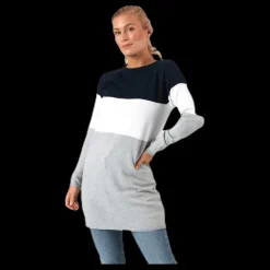 Best Only Lillo L/S Dress Knt Blue Blå