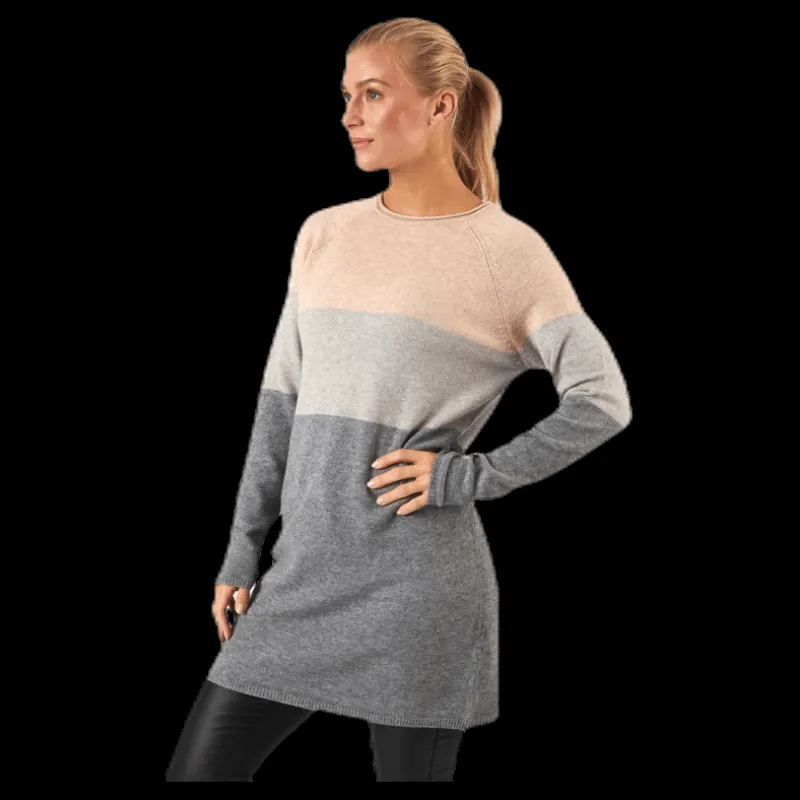Only Lillo L/S Dress Knt Red Röd Best