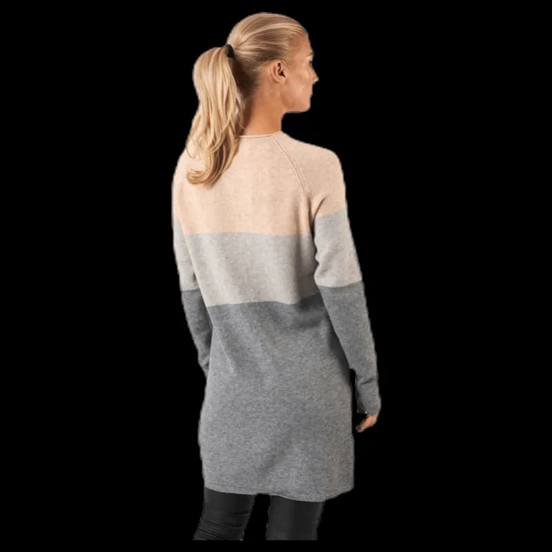 Only Lillo L/S Dress Knt Red Röd Best