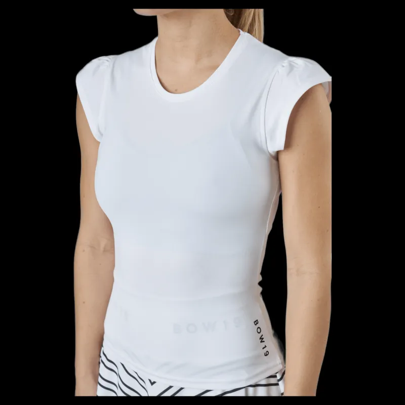 Hot BOW19 Lily Tee White Vit
