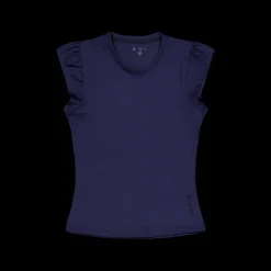 BOW19 Lily Top Navy Blå Best