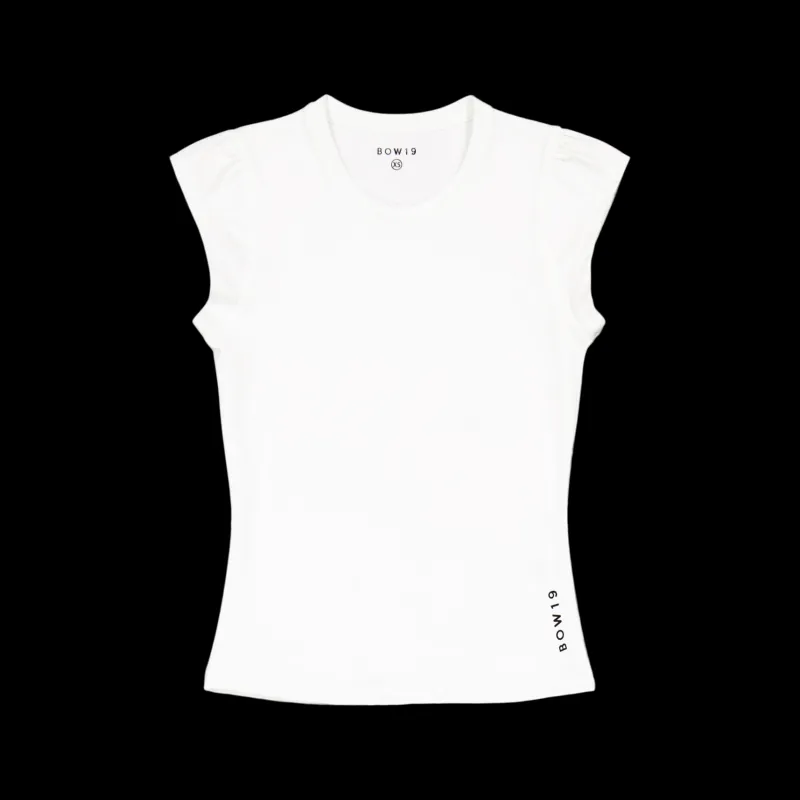 Clearance BOW19 Lily Top Off-white Vit