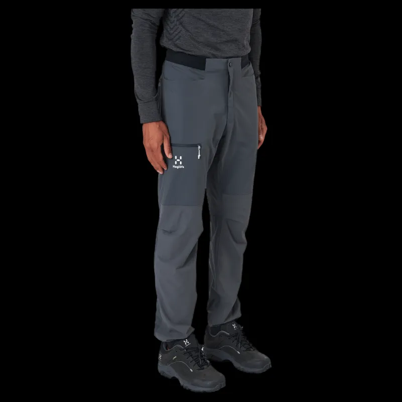 Best Haglöfs L.i.m Rugged Pant Men Magnetite Svart