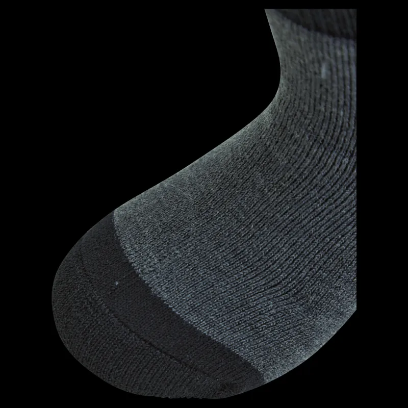 ZigZag Lime 3-pack Socks Dark Grey Melange Grå Clearance
