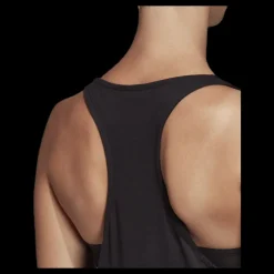 Clearance adidas Linear Loose Tank White/Black Svart