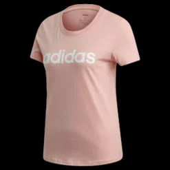 Best adidas Linear Slim Tee Pink Rosa