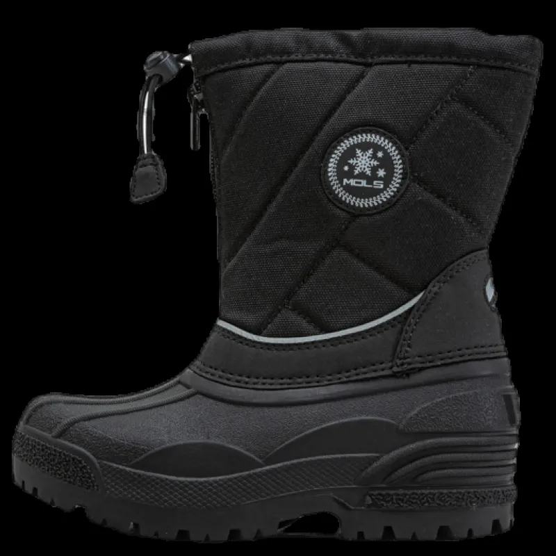 Clearance Mols Linga Kids Winterboot Black Svart