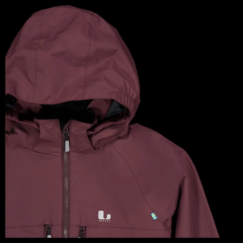 Sale Lindberg Lingbo Shell Jacket Dark Plum Lila