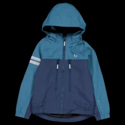 Lindberg Lingbo Shell Jacket Turquoise/navy Blå Clearance
