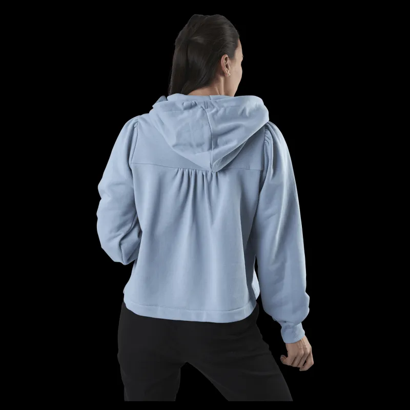 Pieces Linley Ls Hoddie Sweat Bc Blue Blå Discount