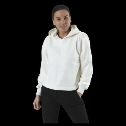 Pieces Linley Ls Hoddie Sweat Bc Vit Sale